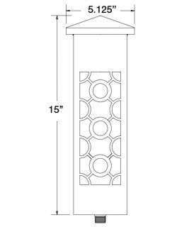 Encore LEDBOL-05-B-LED Bollard Light 